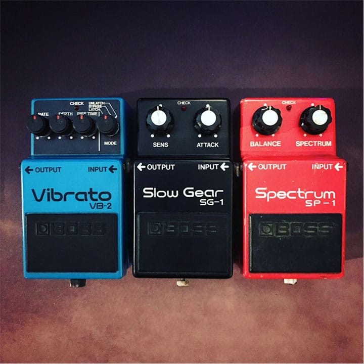 Boss Guitar Pedals for Electronic Guitars
